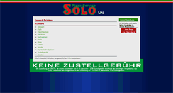 Desktop Screenshot of linz.pizzasolo.at